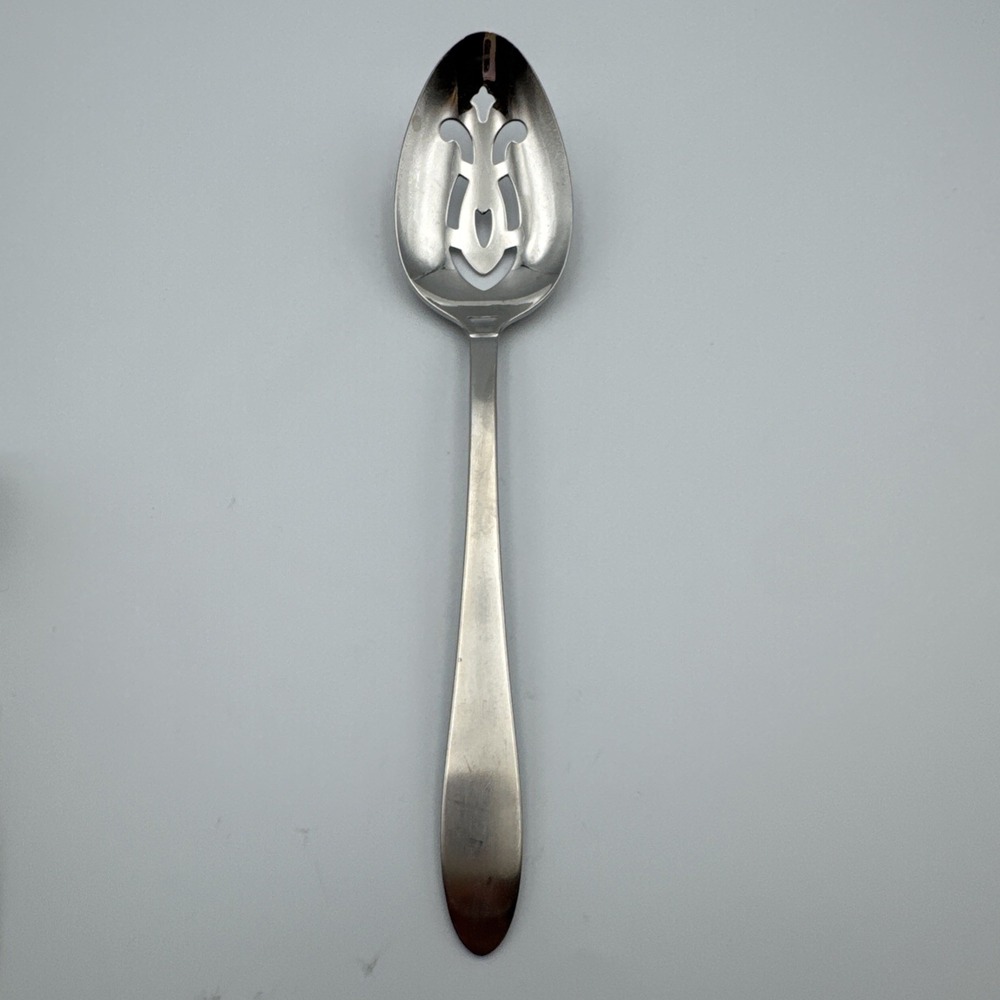Oneida All American Stainless Glen Cove Slotted Serving Spoon
